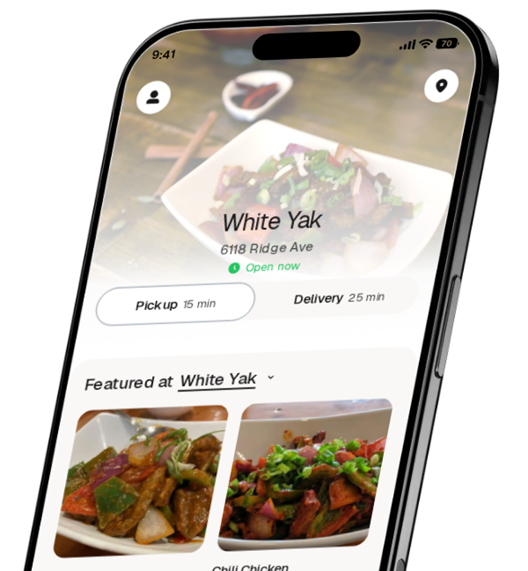 White Yak app preview