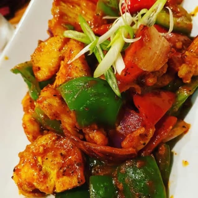 Veg. Chili Chicken.