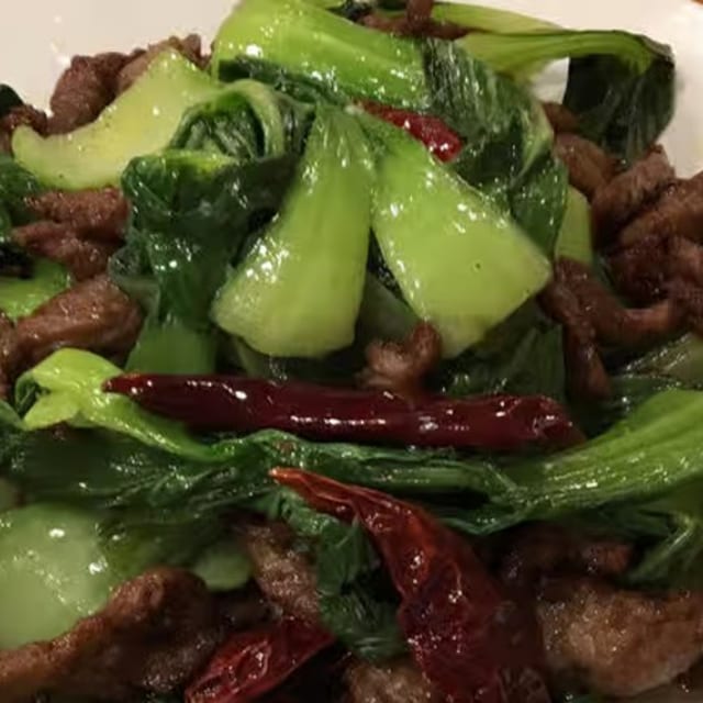 Beef Boy Choy.