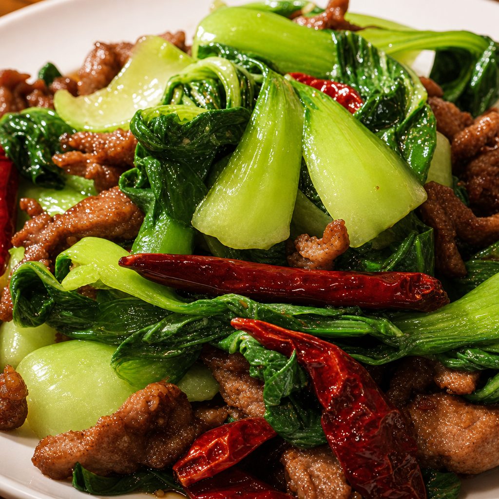 Beef Boy Choy.